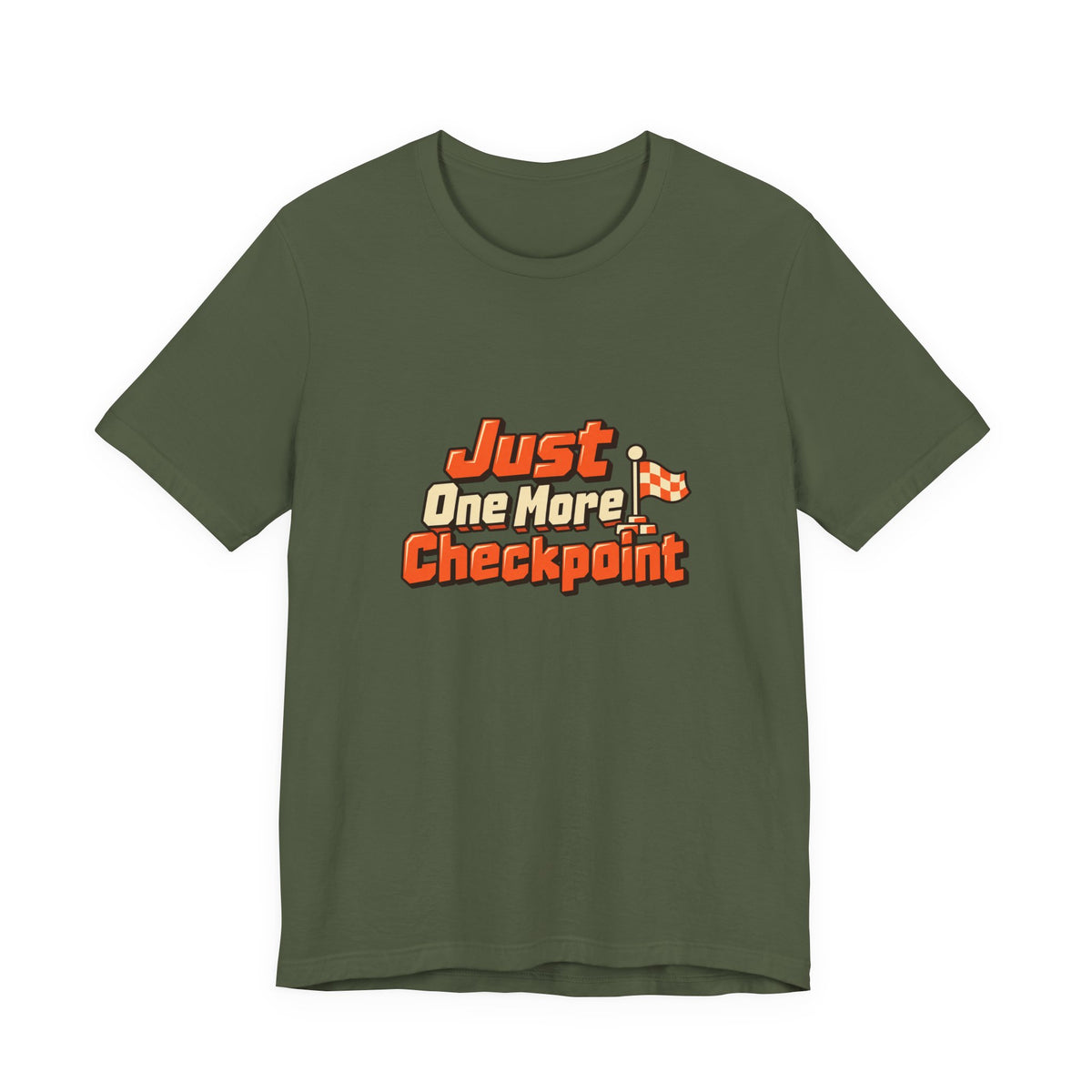 Just One More Checkpoint Gamer Tee