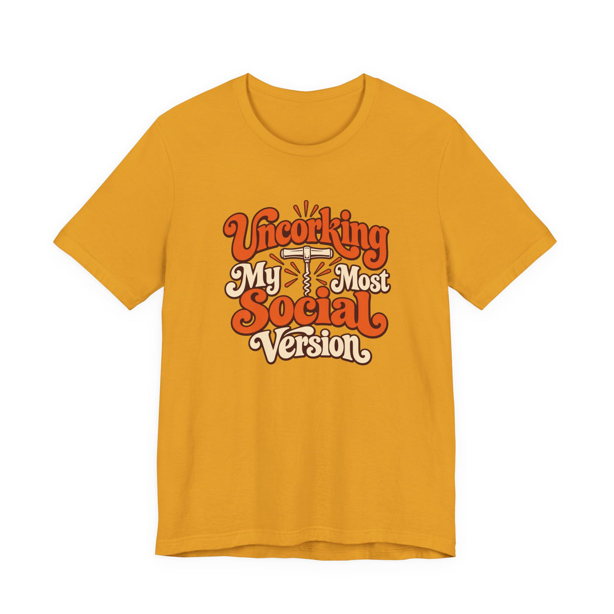 Social Version Wine Shirt