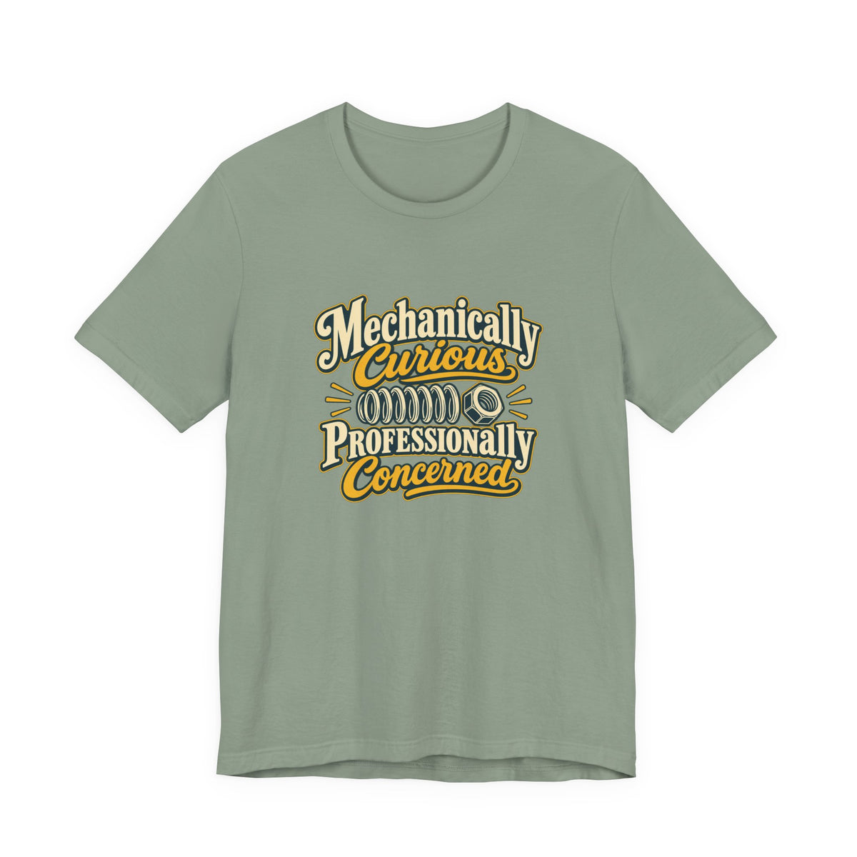 Mechanically Curious Vintage Engineer Shirt