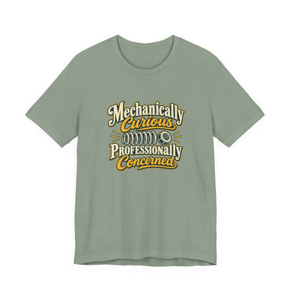 Mechanically Curious Vintage Engineer Shirt