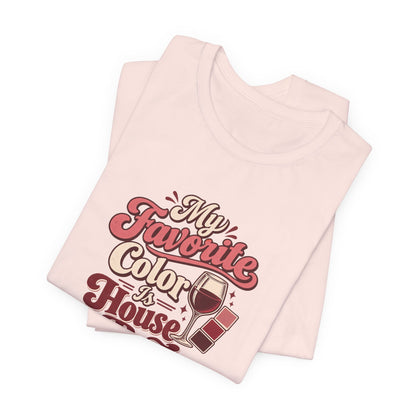 House Red Color Club Tee