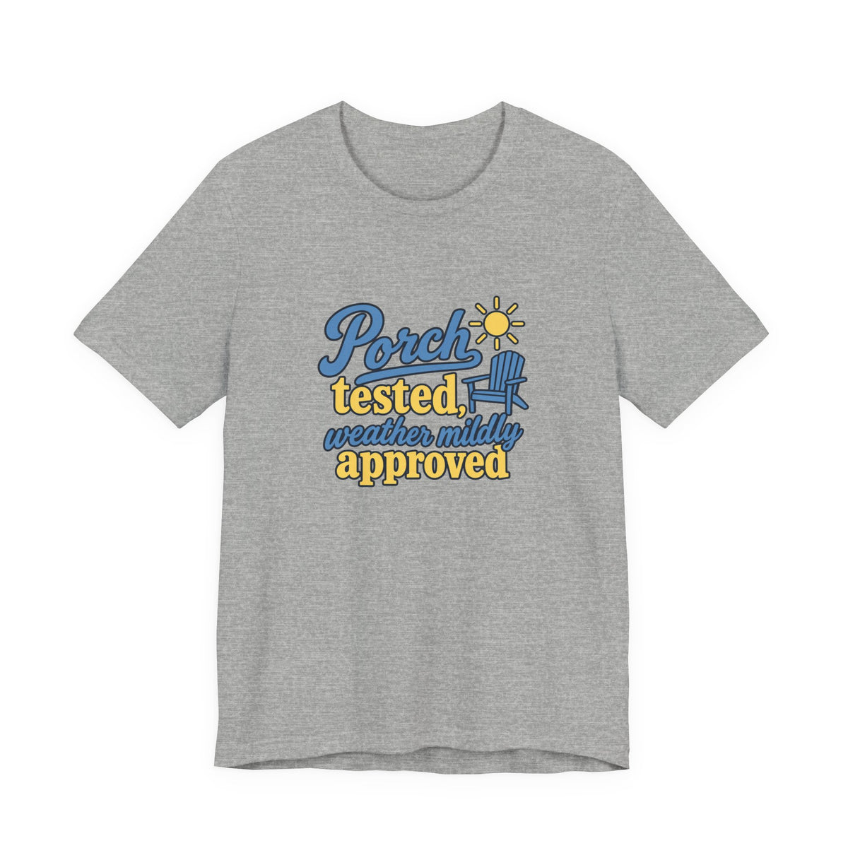 Porch Weather Dad Shirt