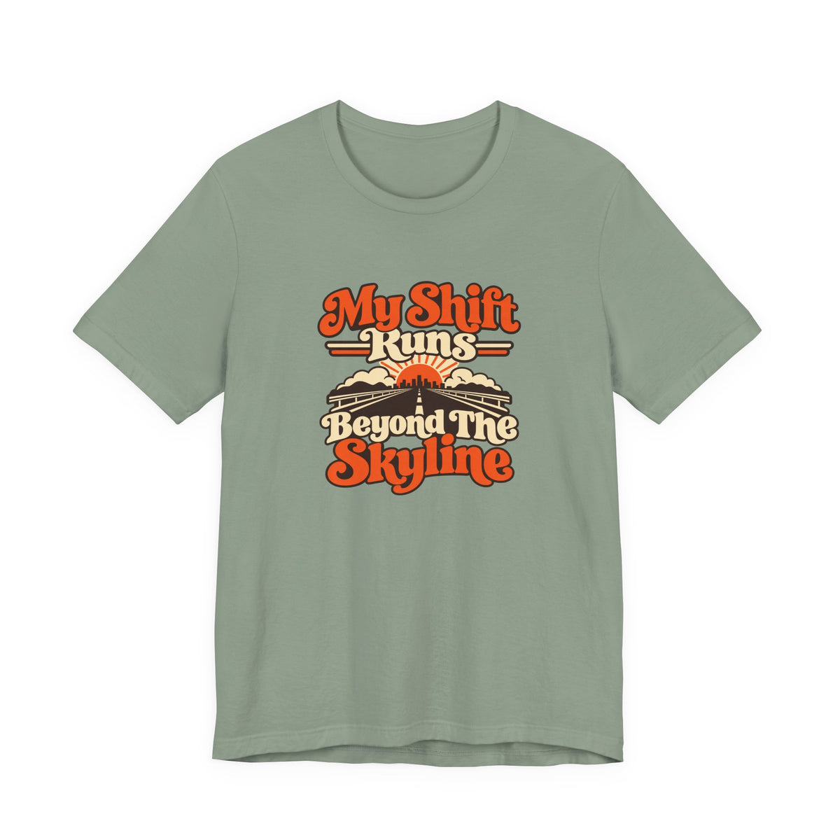 Highway Shift Trucker Retro Tee
