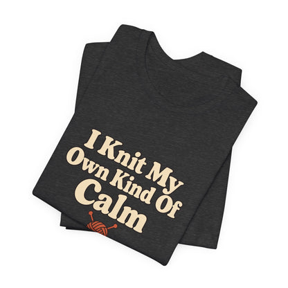 Own Kind Of Calm Knitting Tee