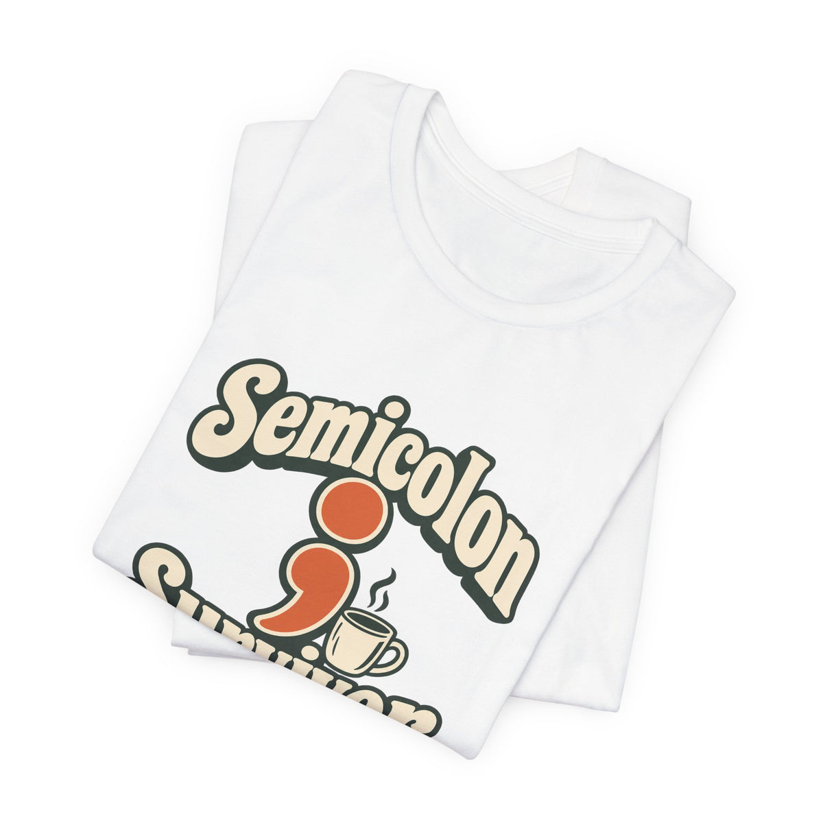 Semicolon Survivor Dev Tee