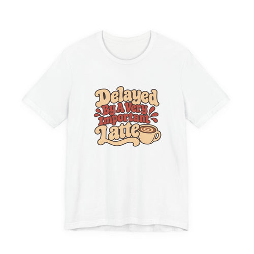Latte Delay Retro Tee