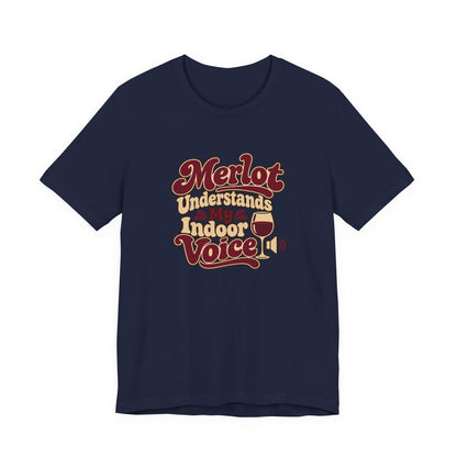 Merlot Indoor Voice Tee