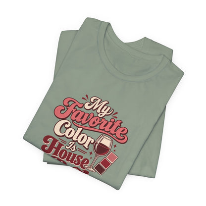House Red Color Club Tee