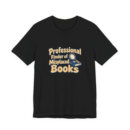 Professional Book Finder Librarian Tee