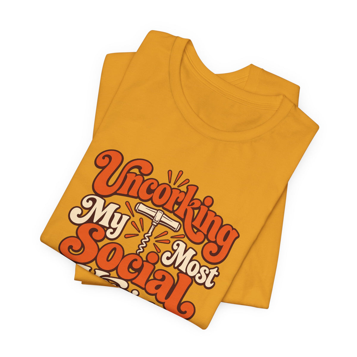 Social Version Wine Shirt