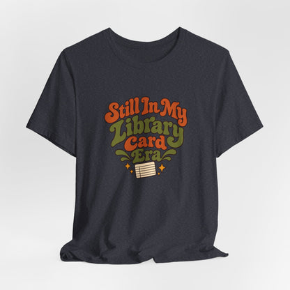 Library Card Era Vintage Tee