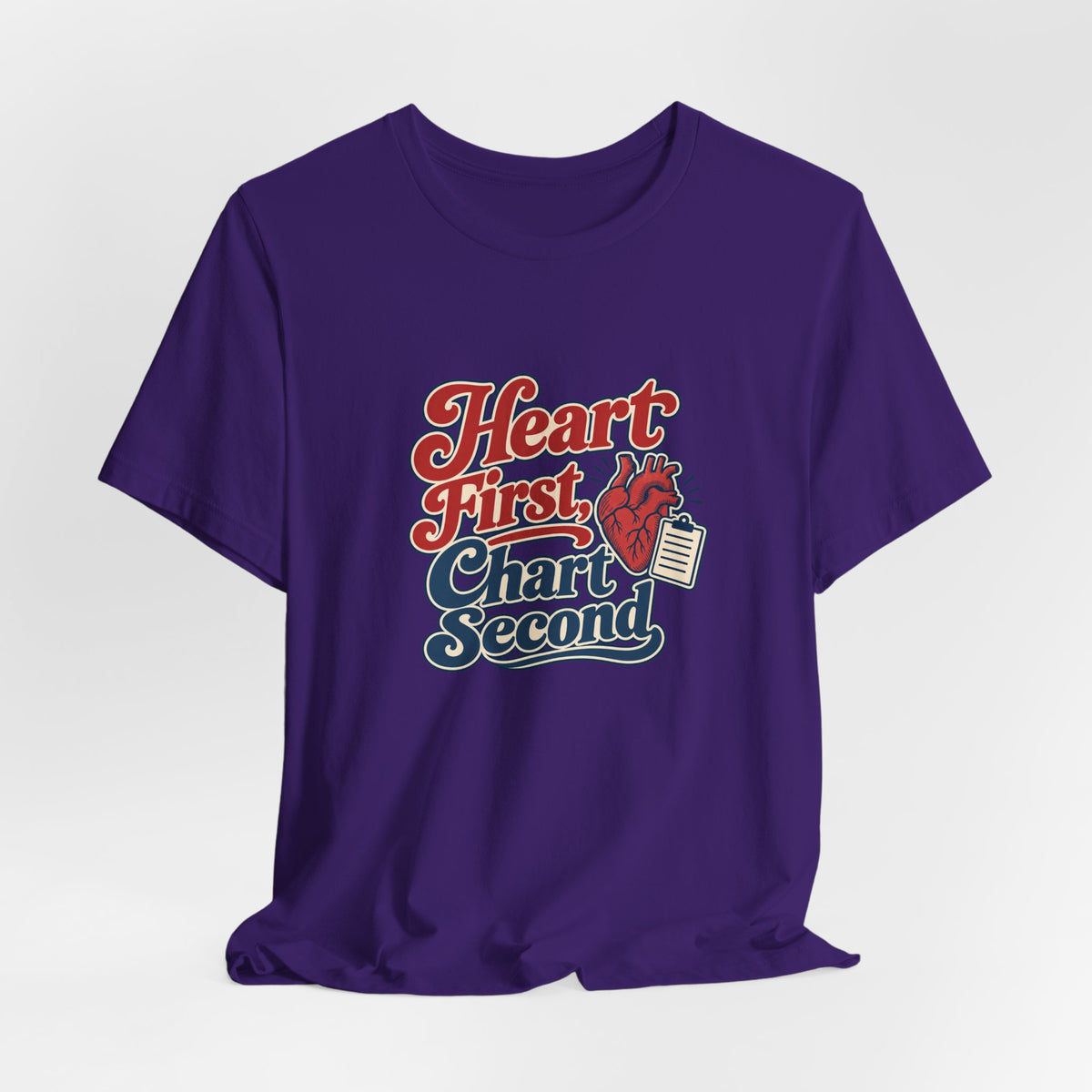 Heart Led Nursing Vintage Shirt