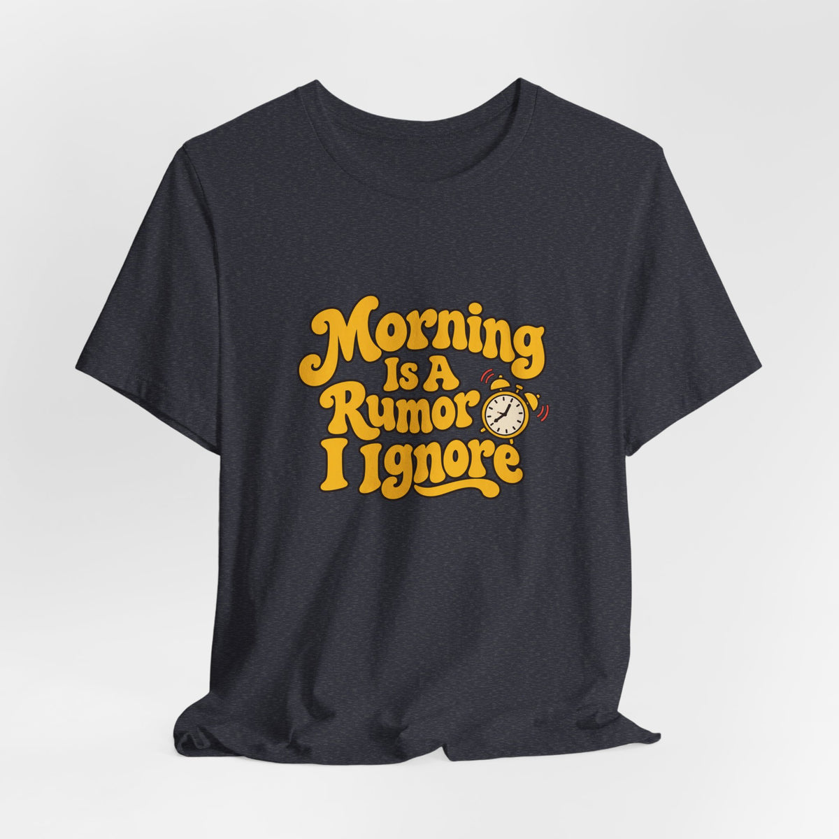 Morning Rumor Retro Humor Tee