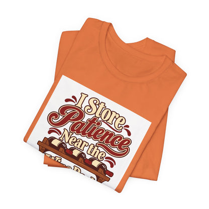Wine Rack Patience Tee
