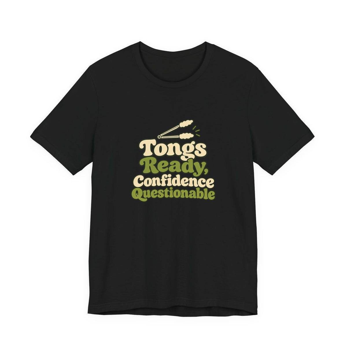 Tongs Ready Cook Retro Tee