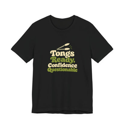 Tongs Ready Cook Retro Tee