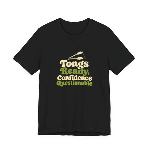 Tongs Ready Cook Retro Tee
