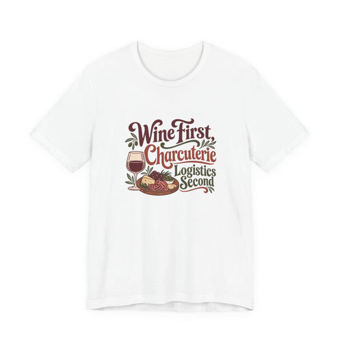 Charcuterie Logistics Wine Shirt