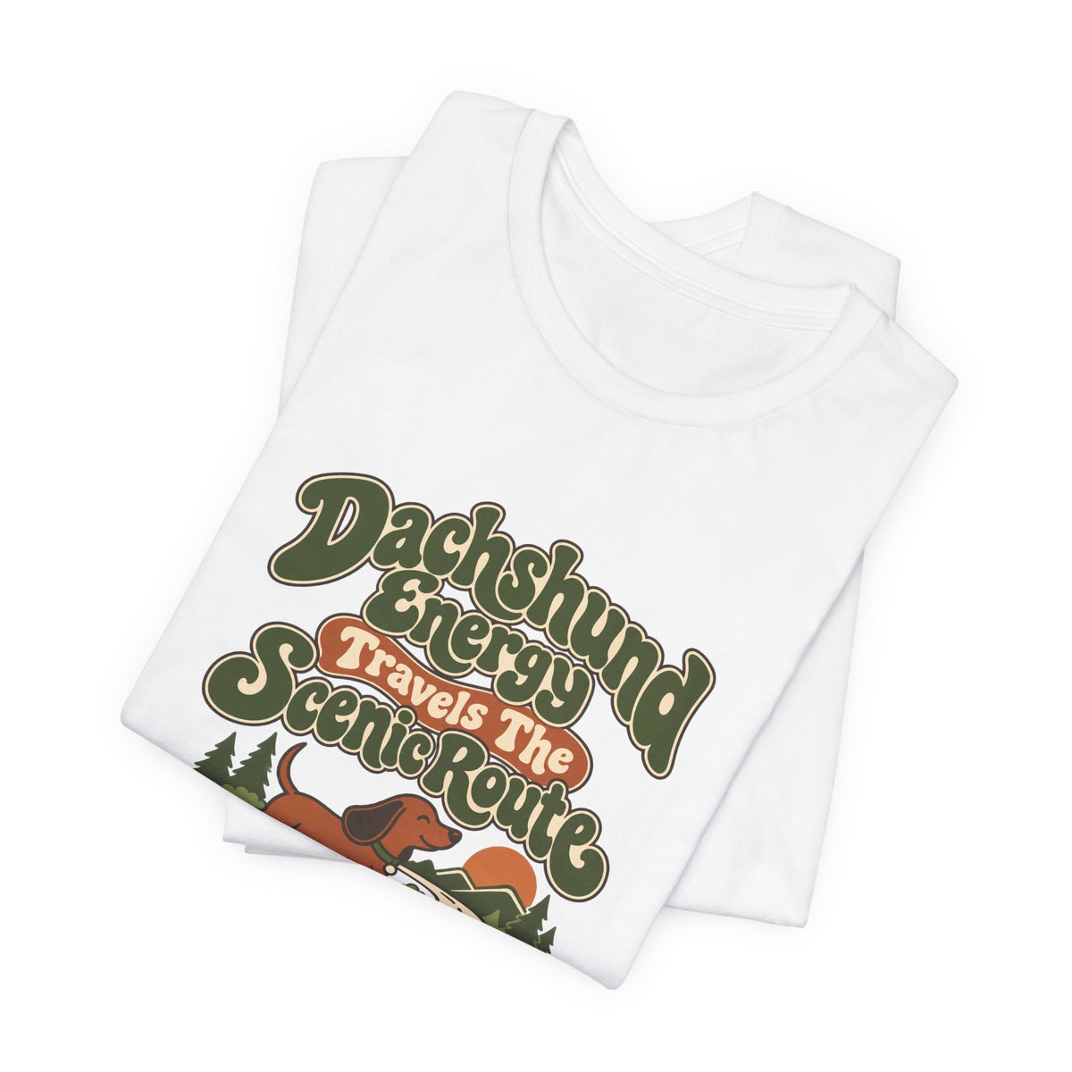 Scenic Route Dachshund Shirt