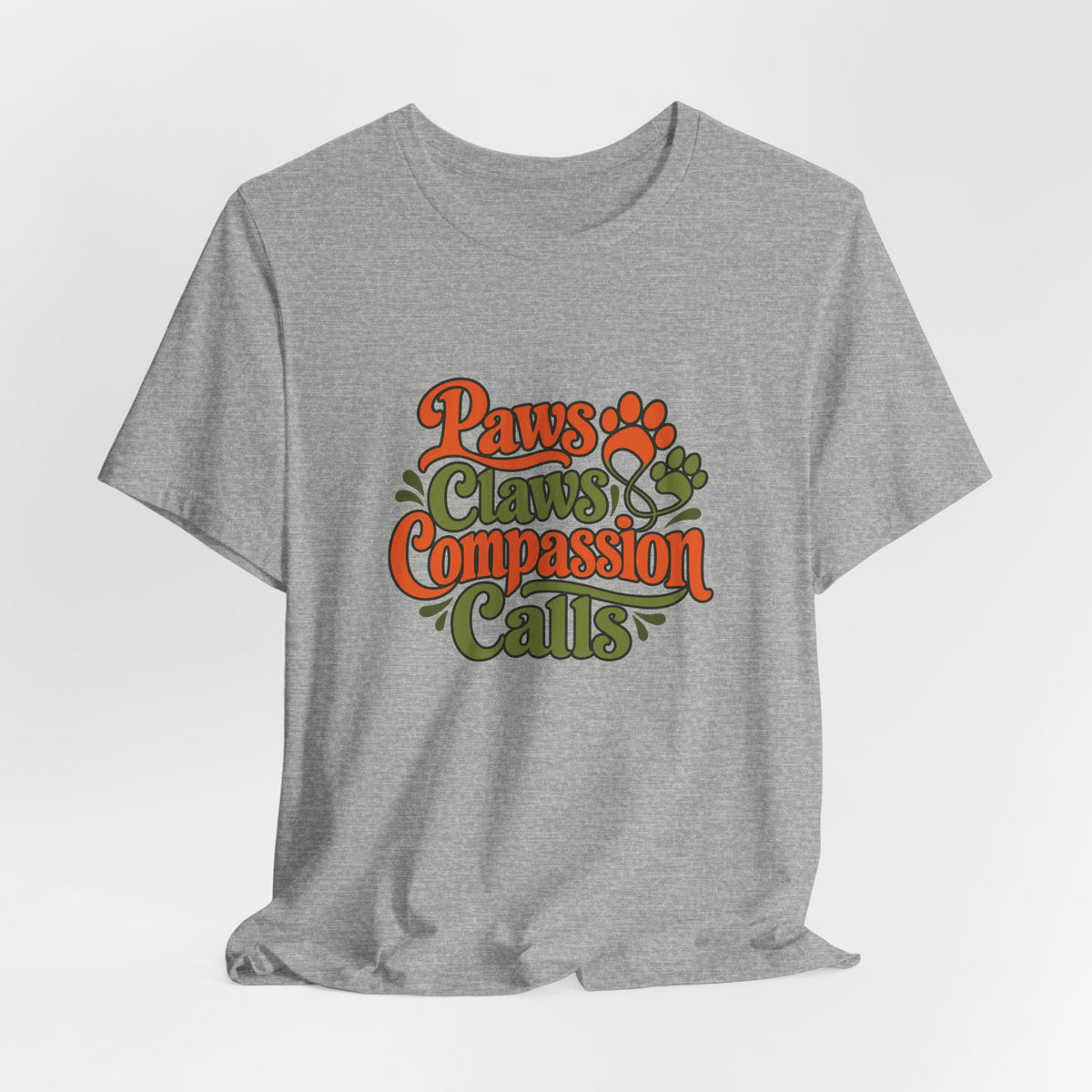 Paws Claws Compassion Vet Tee