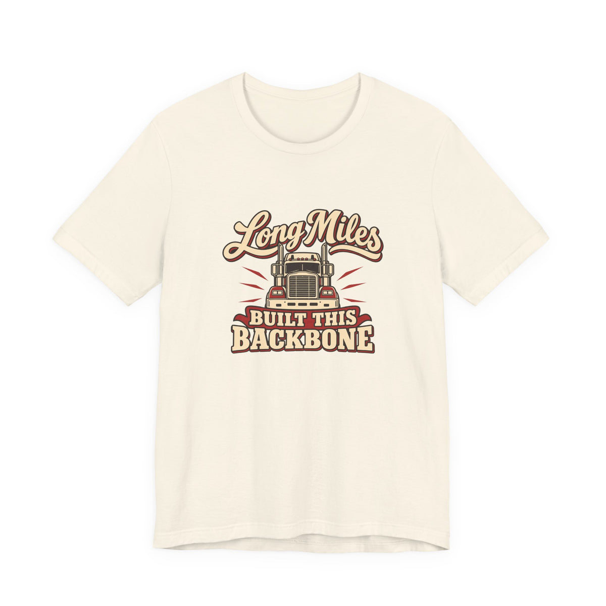 Long Haul Backbone Vintage Trucker Tee