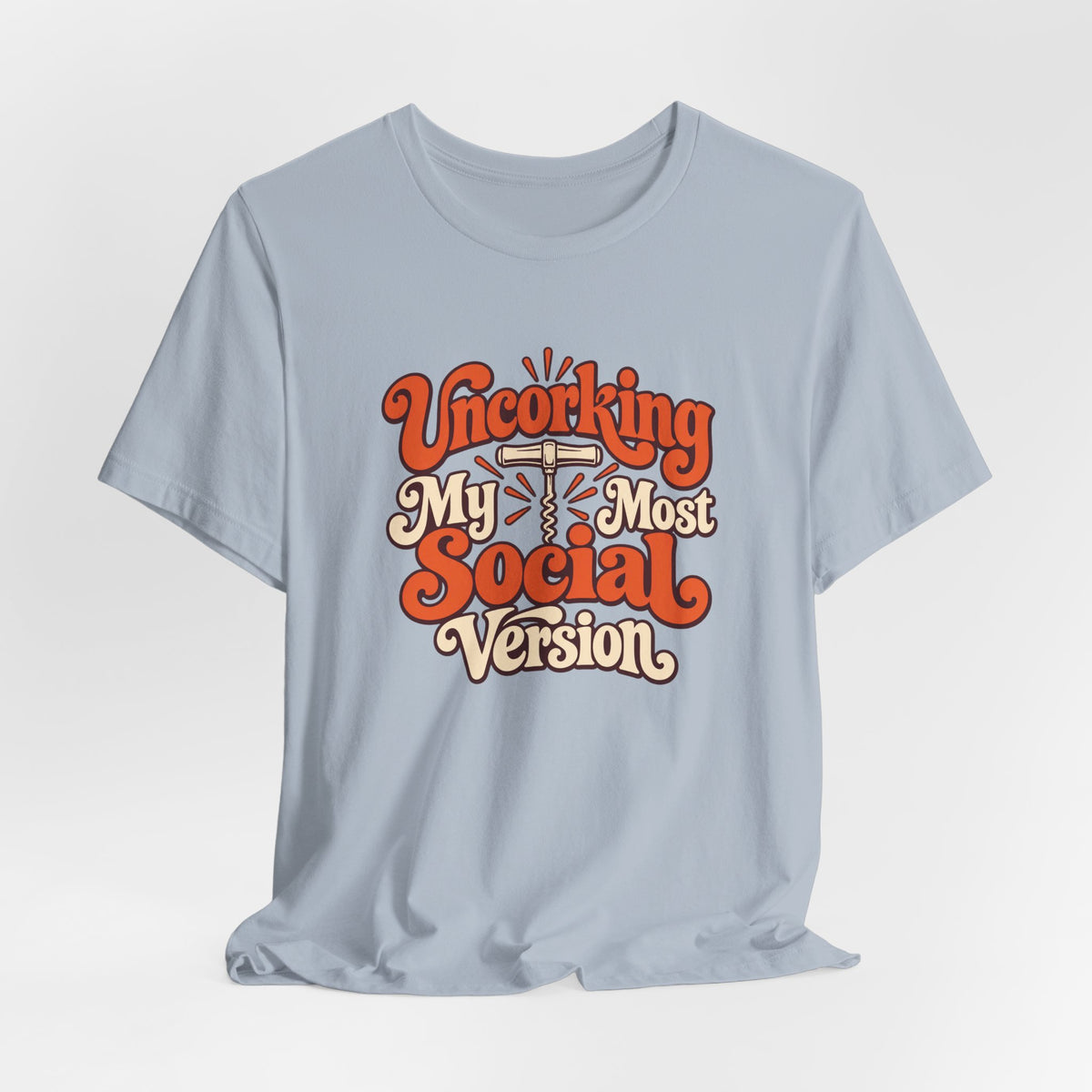 Social Version Wine Shirt