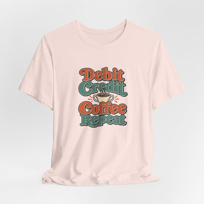 Debits Credits Coffee Tee