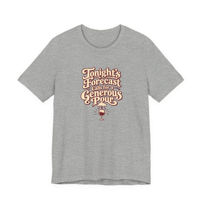 Generous Pour Forecast Retro Tee