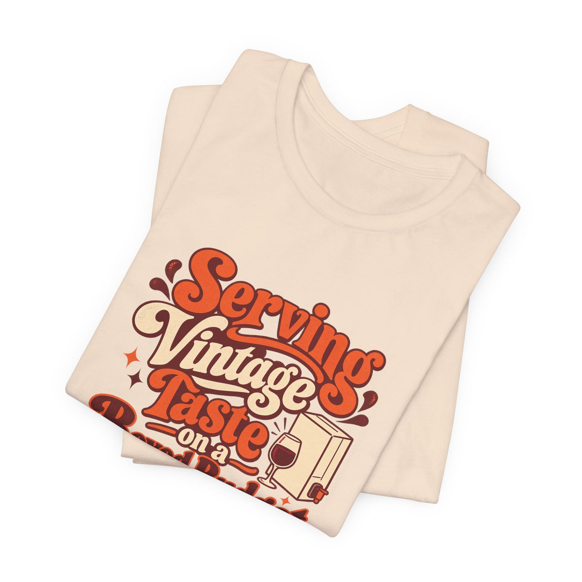 Boxed Budget Wine Tee