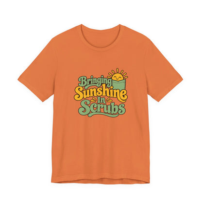 Scrubs And Sunshine Nurse Shirt