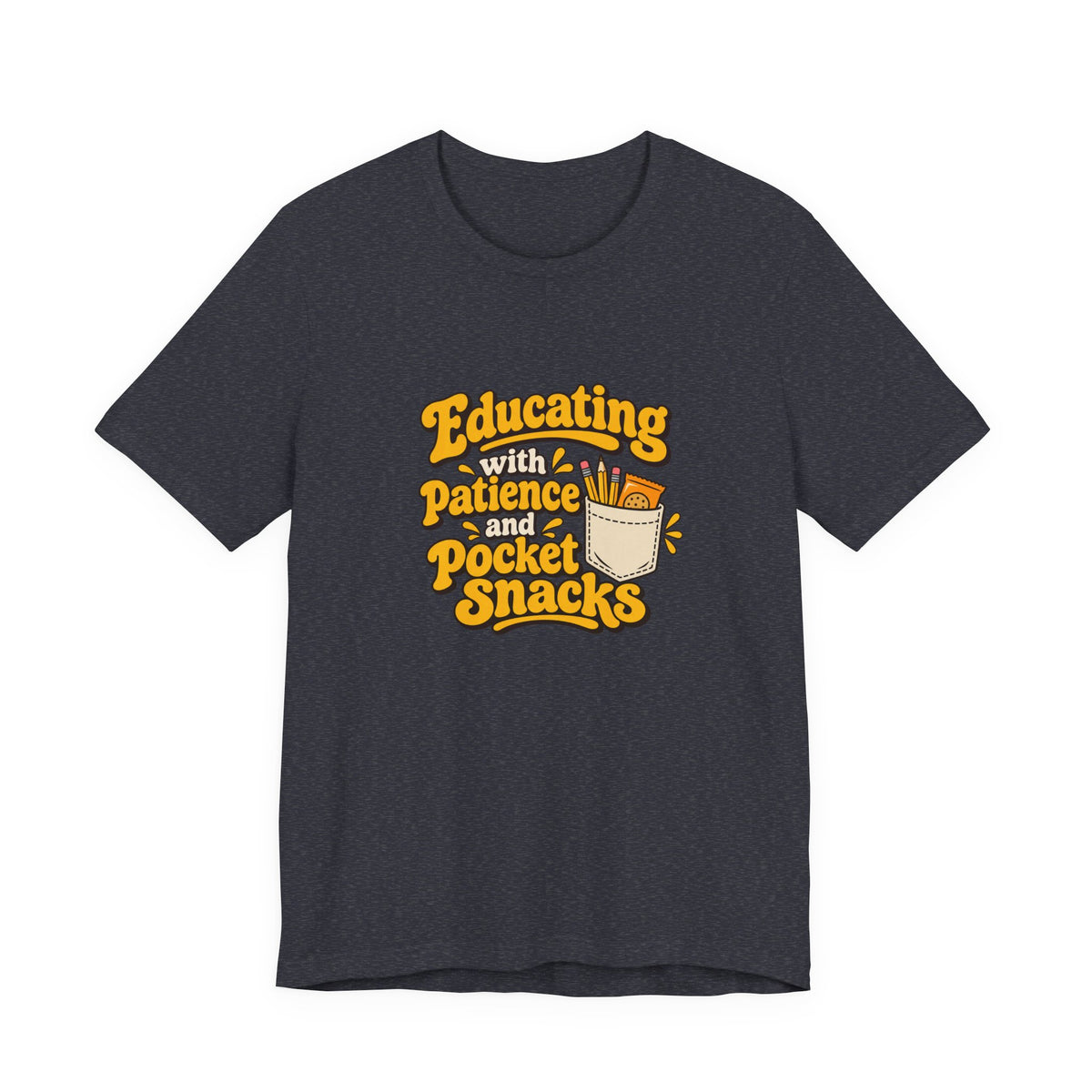 Pocket Snacks Teacher Vintage Tee