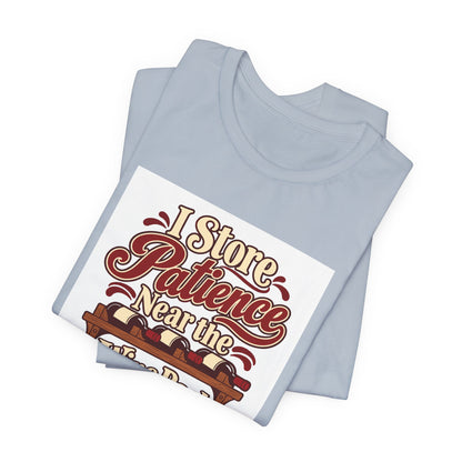 Wine Rack Patience Tee