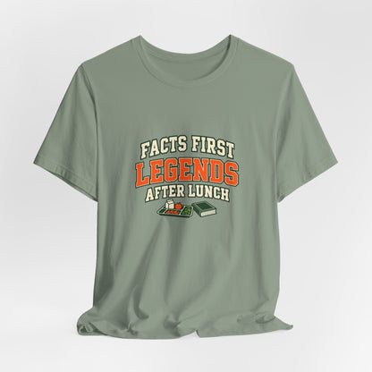 Facts First History Teacher Tee