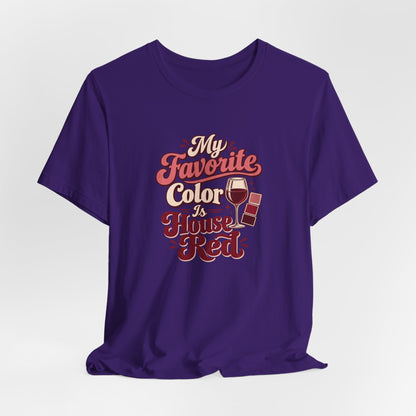 House Red Color Club Tee