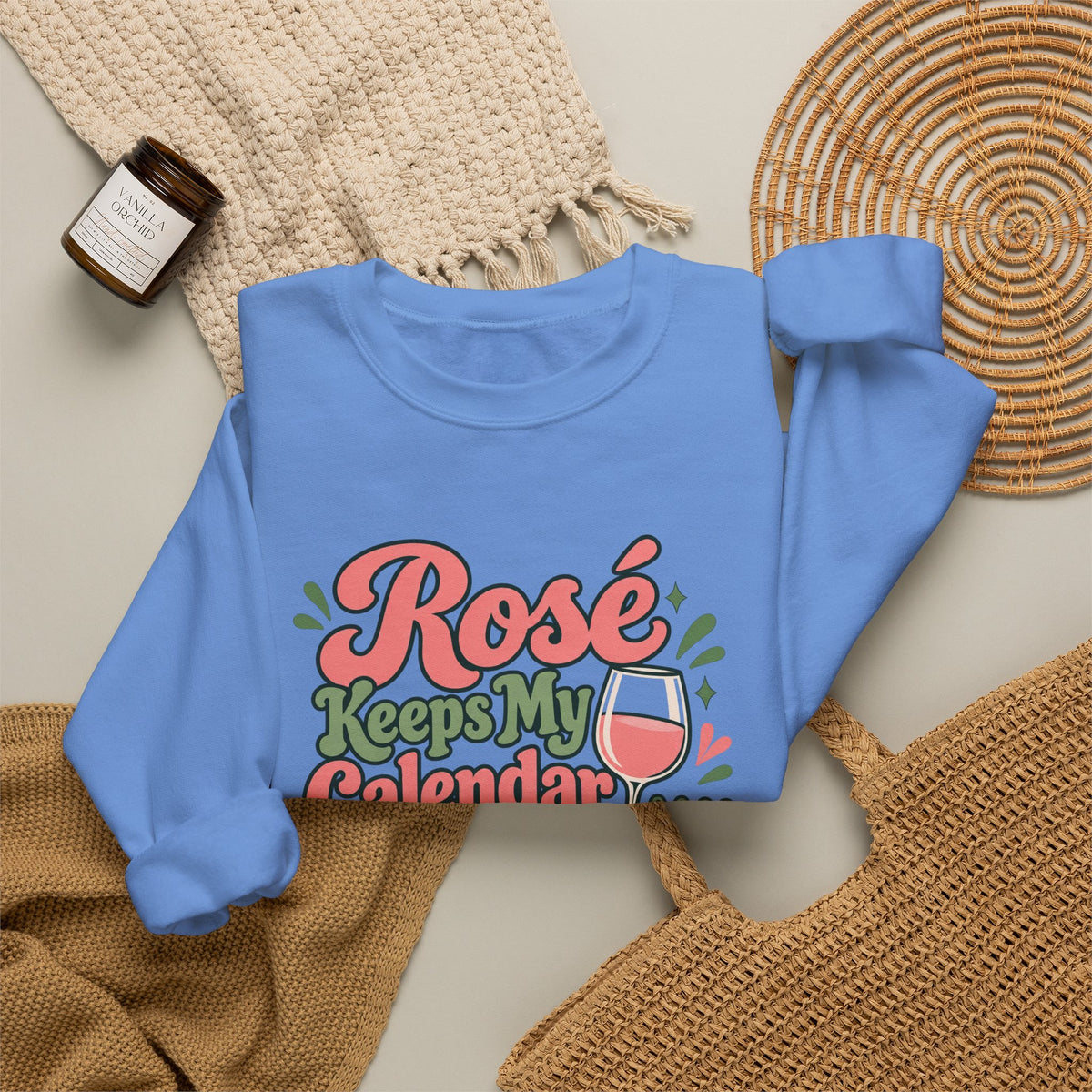 Rosé Calendar Retro Sweatshirt