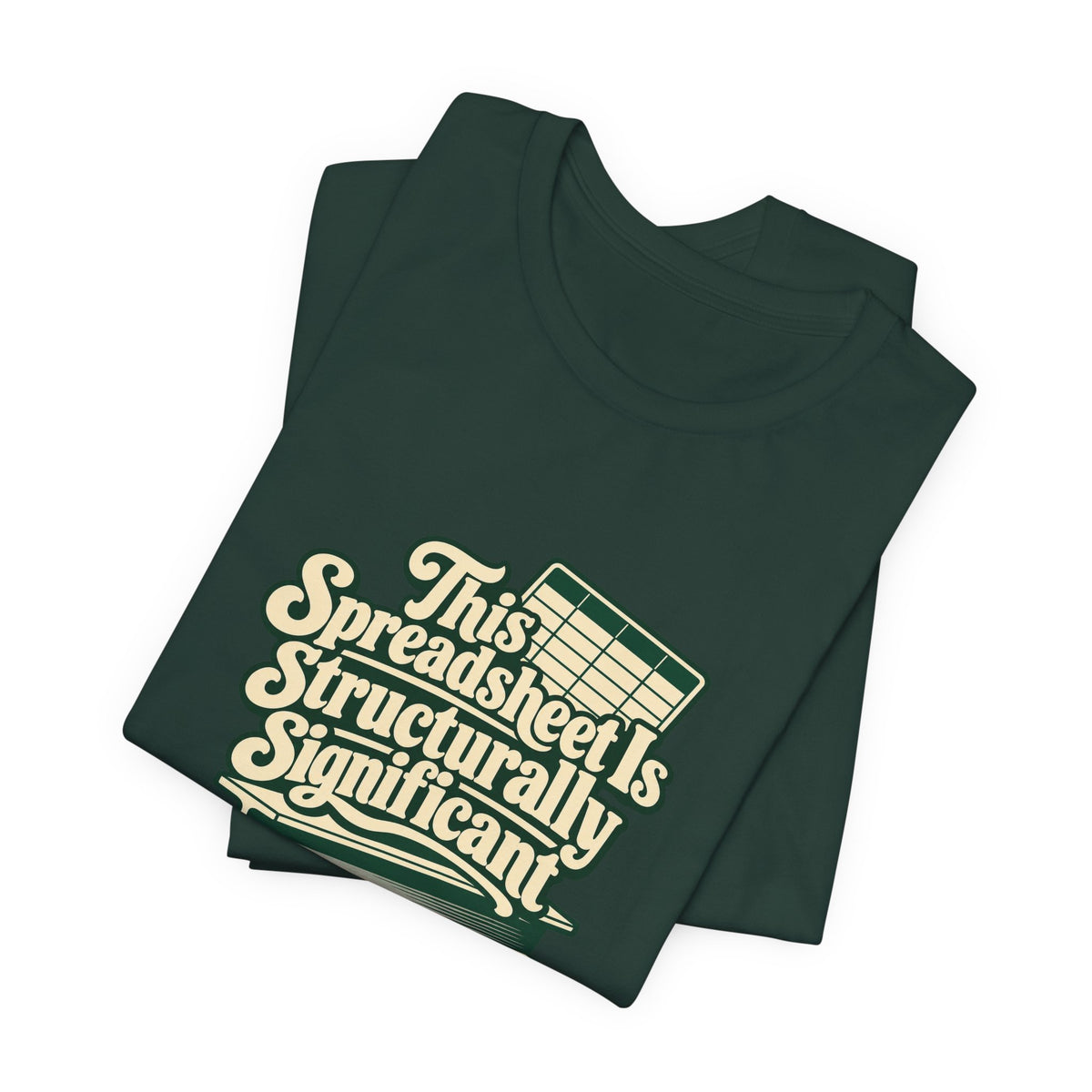 Spreadsheet Structural Support Tee