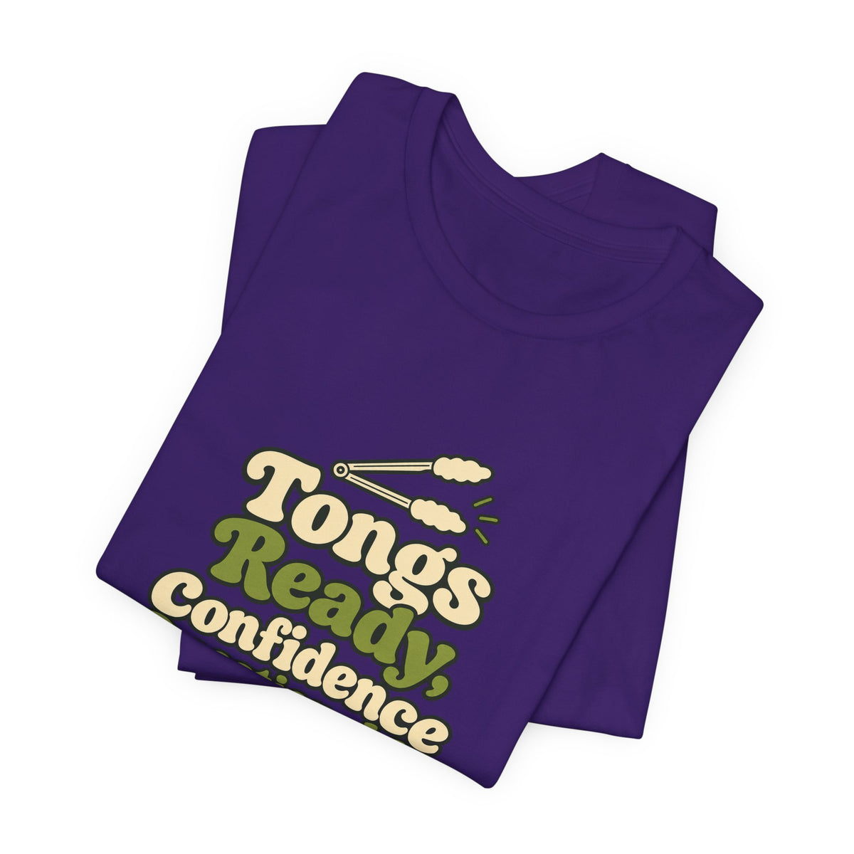 Tongs Ready Cook Retro Tee