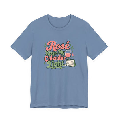 Rosé Calendar Retro Tee