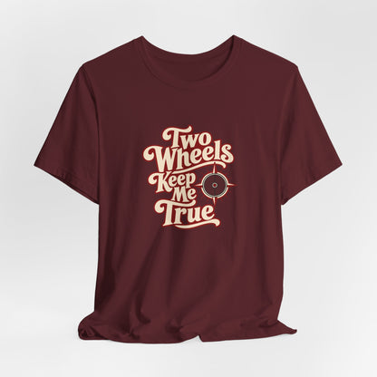 Two Wheels True North Rider Tee
