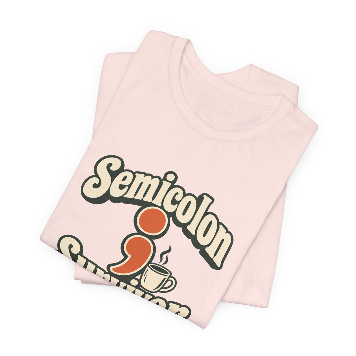 Semicolon Survivor Dev Tee