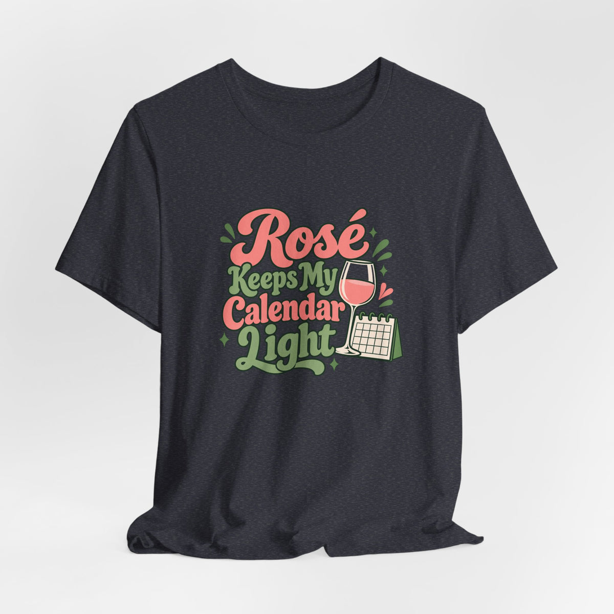 Rosé Calendar Retro Tee