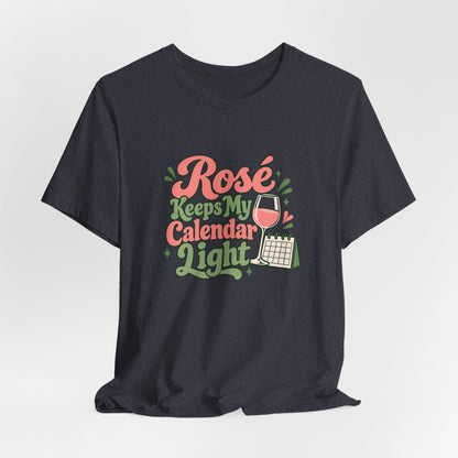 Rosé Calendar Retro Tee