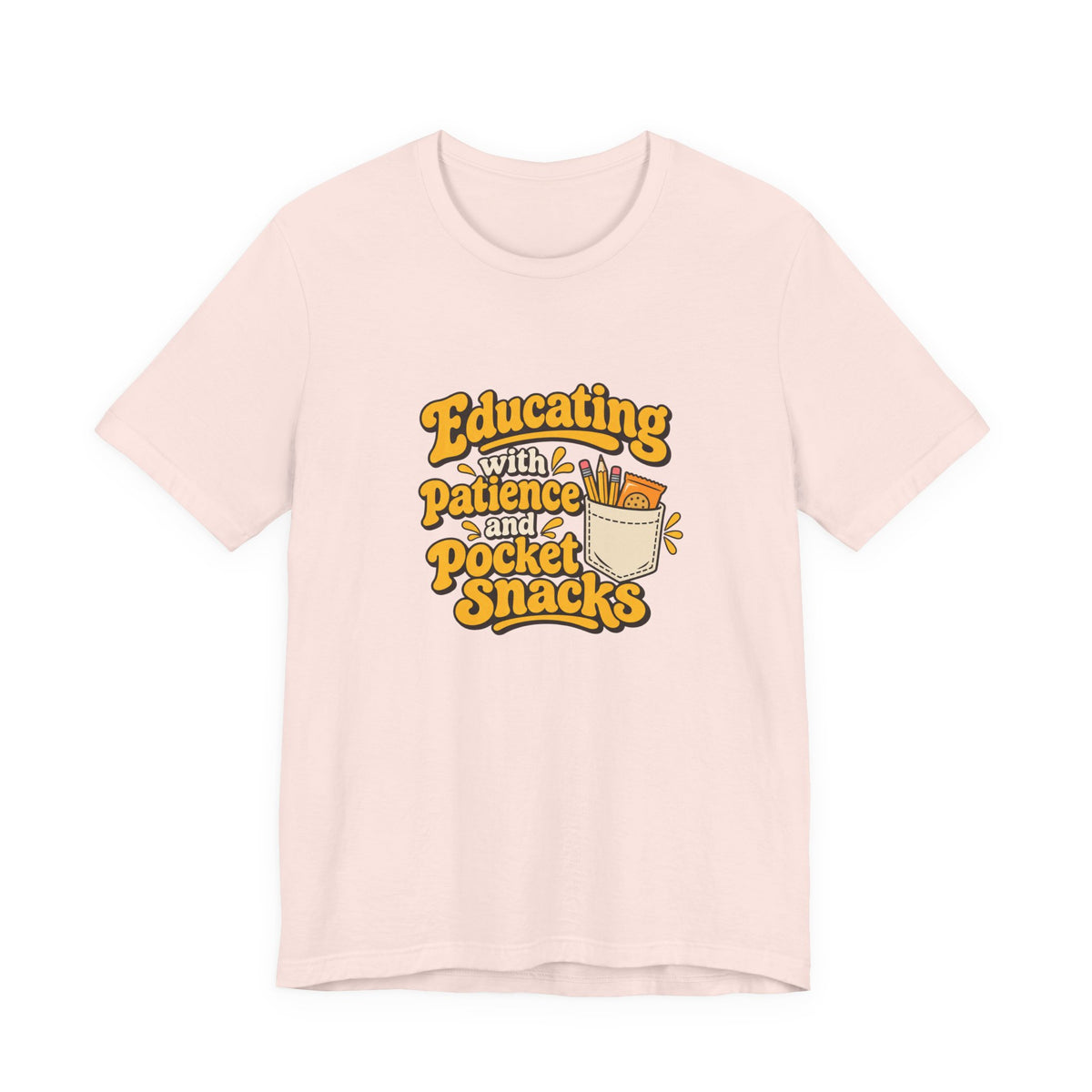 Pocket Snacks Teacher Vintage Tee