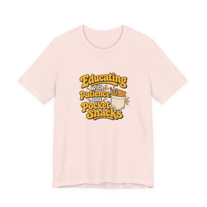Pocket Snacks Teacher Vintage Tee
