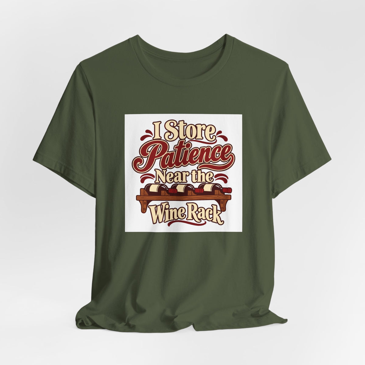 Wine Rack Patience Tee