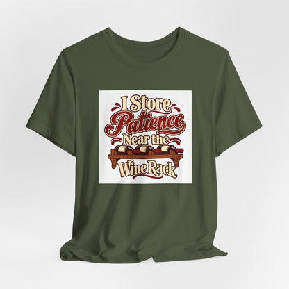 Wine Rack Patience Tee