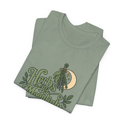 Moonlit Herbs Witchy Tee