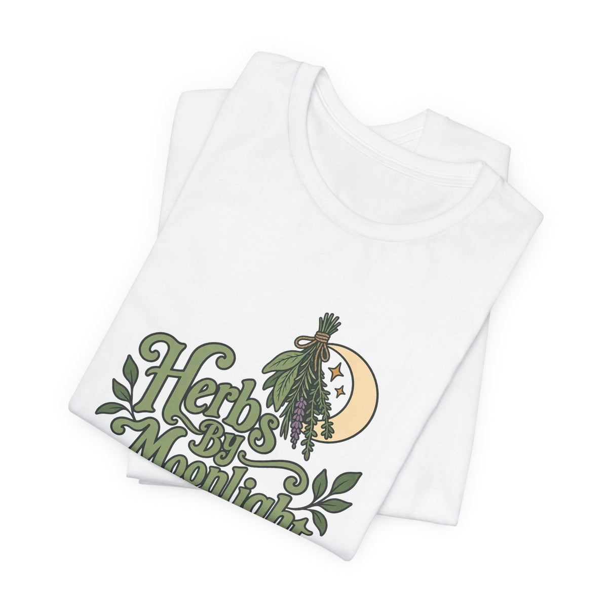 Moonlit Herbs Witchy Tee