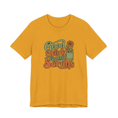 Scrub Life Bloom Retro Tee