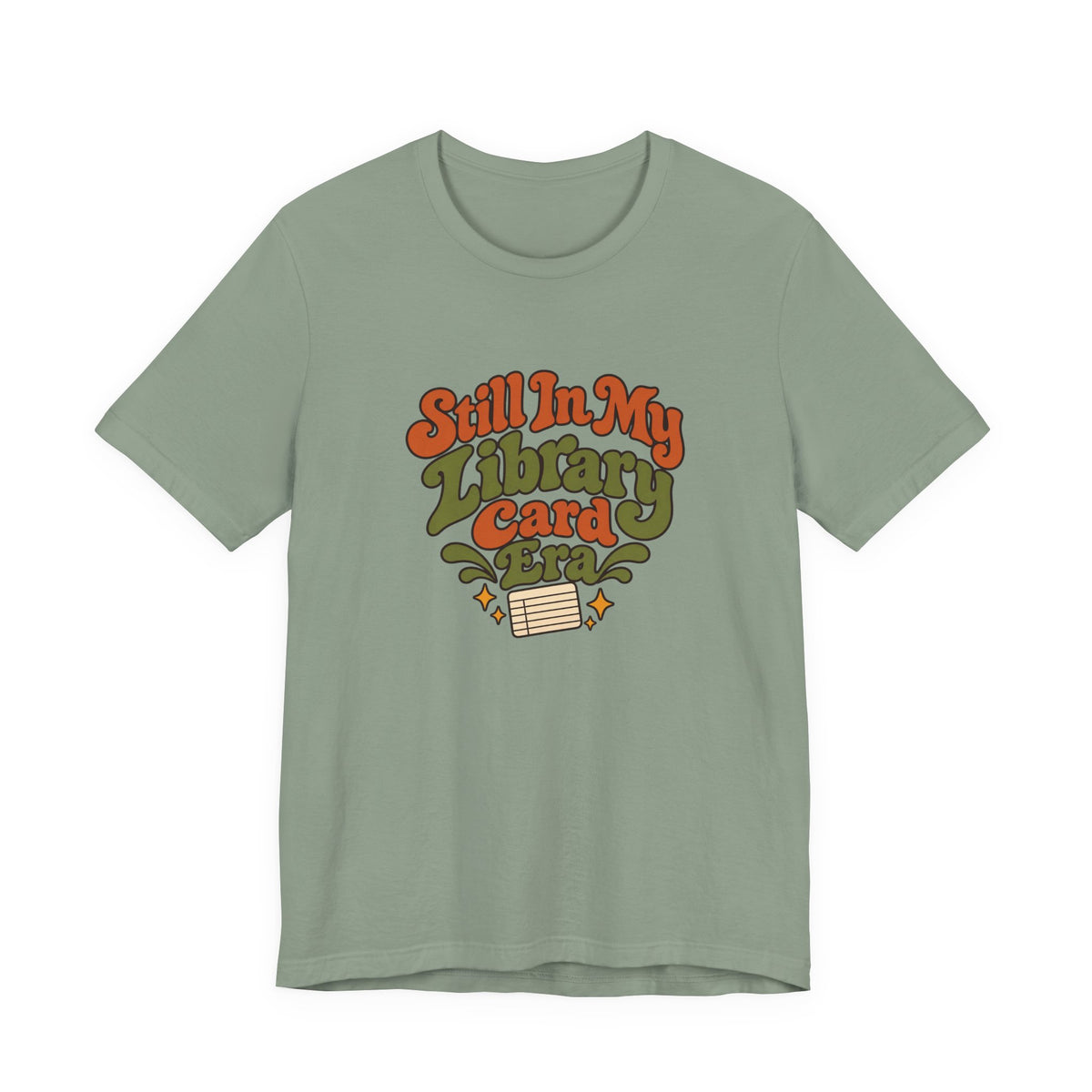 Library Card Era Vintage Tee